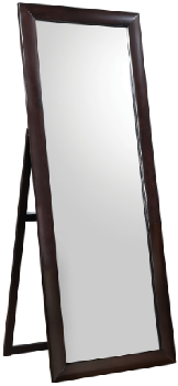Coaster Cappuccino Finish Floor Mirror