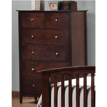 Coaster Tia Cappuccino Finish 5-Drawer Chest