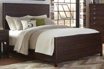 Coaster Donny Osmond Home Lanchester Vintage Cocoa Distressed King Bed
