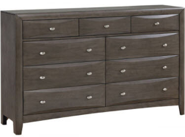 Coaster Phoenix Coco Grey 9-Drawer Dresser