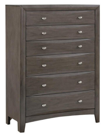Coaster Phoenix Coco Grey 6-Drawer Chest