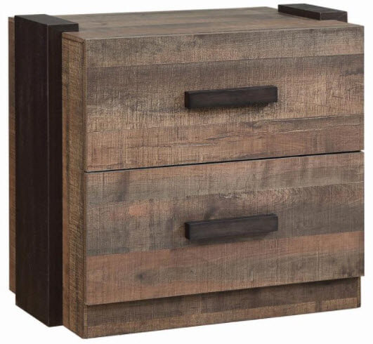 Coaster Weston Wood-Look 2-Drawer Nightstand