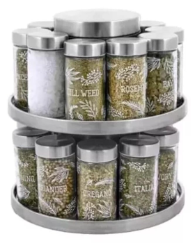 Kamenstein 20-Piece Jar Spice Set