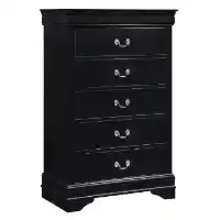 Homelegance Mayville Black 5-Drawer Chest
