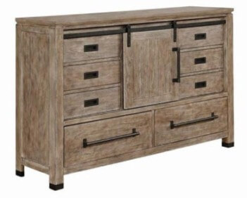 Coaster Meeker Rustic Barnwood Finish Dresser