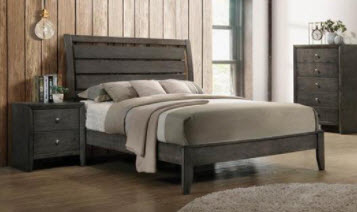 Coaster Serenity Grey Cal King Bed