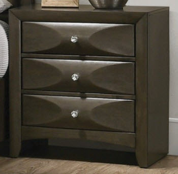 Coaster Salano Charcoal Nightstand