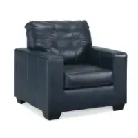 Ashley Salvatore Ocean Leather Chair