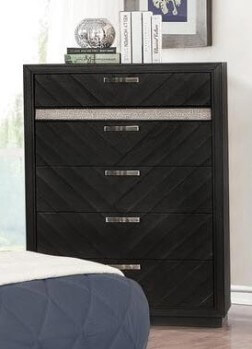 Coaster Crystal Chest with Jewelry Storage