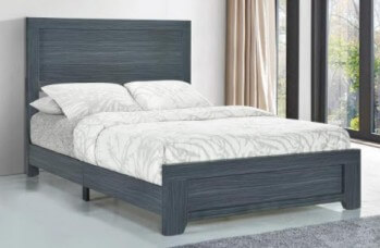 Coaster Julian Dark Grey Wood-Look Twin Bed