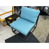 Stanley Ranger Blue Outdoor Modern Patio Chair