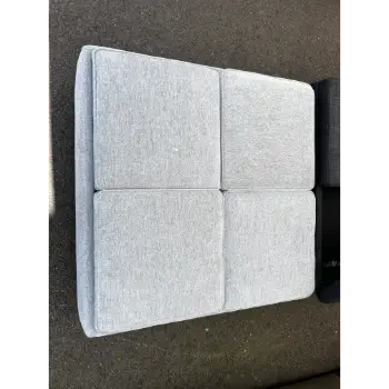 Brent Mineral Storage Ottoman with 4 Trays