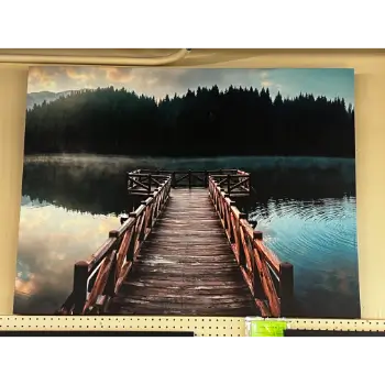 Classy Art Foggy Dock Wall Art