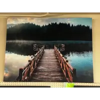 Classy Art Foggy Dock Wall Art