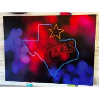 Classy Art Texas Lights Wall Art
