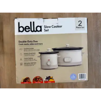 Bella Slow Cookers (set of 2)