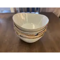 O+B 4-Piece Stoneware Serving Bowls