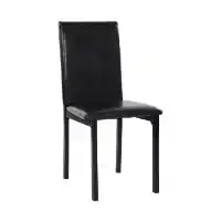 Homelegance Tempe Dark Brown Faux Leather Dining Chairs (set of 2)