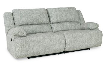 Ashley McCarter Grey Reclining Sofa