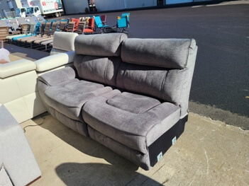 Jason Furniture Fabric 2-Piece Reclining One-Arm Loveseat