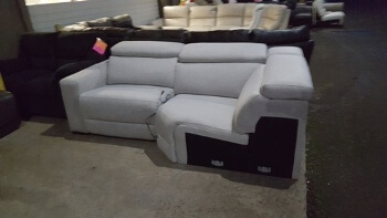 Jason Furniture Pocono Beige Corner & Left-Arm Recliner(blemish)