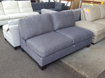 Jonathan Louis Merit Armless Full Sleeper Loveseat