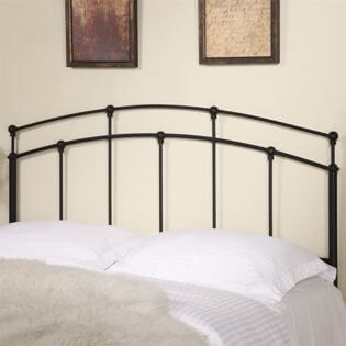 Coaster Arched Black Metal Full or Queen Headboard