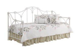 Coaster White Scrolling Iron Day Bed