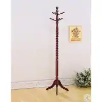 Coaster Cherry Finish Coat Rack
