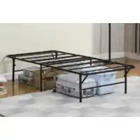 BedTech Metal XL Twin Platform Bed