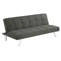 Coaster Grey Fabric Sofa Bed