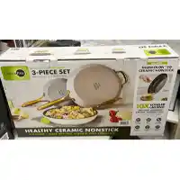 Greenpan Jewel Pro 3-Piece Cookware Set