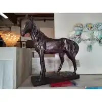 Three Hands Horse Statue Table Top Decor