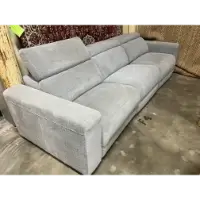 Barrett Brent Mineral Fabric 3-Piece Dual Power Reclining Sofa