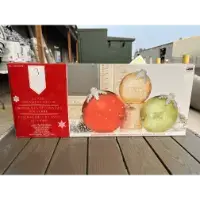 2-Piece Large Glass Ornament Set