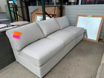 Jonathan Louis Dawson Oatmeal Armless 2-Piece Sofa