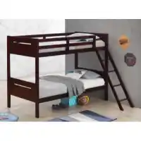 Coaster Littleton Espresso Twin Over Twin Bunk Bed
