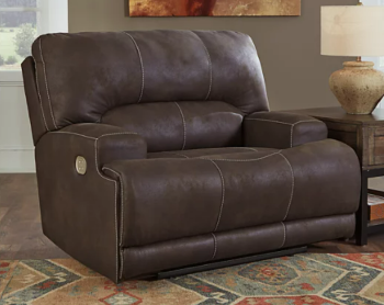 Ashley Kendall Power Recliner with Power Headrest