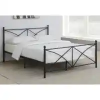 Coaster Hart Black Metal Platform Full Bed