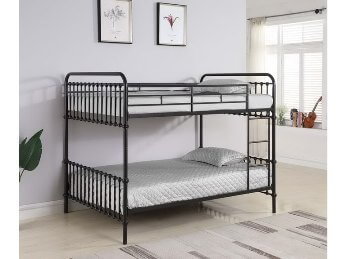 Coaster Dark Bronze Full over Full Bunk Bed