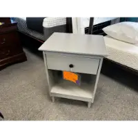 Stanley Ranger Distressed Grey 1-Drawer Nightstand