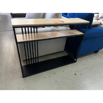 Stanley Ranger Black & Coastal Oak Console Table