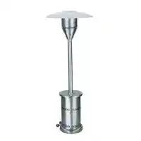 48000 BTU Propane Stainless Steel Freestanding Patio Heater