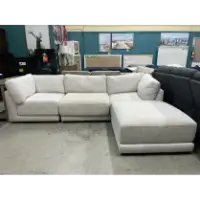 Jason Furniture Dayna Ivory Linen 4-Piece Modular Sectional