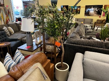 Faux 5.5-Foot Olive Tree