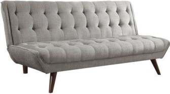 Coaster Natalia Silver Fabric Sofa Bed