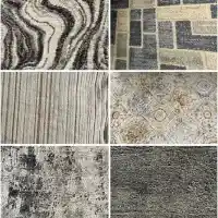 Clearance - Designer Area Rug - Approximately 5 x 7 or 8 (blemished - freight dirt)