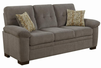 Coaster FairBairn Plush Oatmeal Sofa