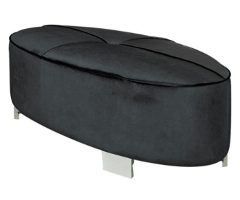 Coaster Georgia Black Ottoman