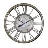 Yosemite Home Grey Finish 32-Inch Gear Clock
